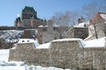 Le Château Frontenac vue du Quartier Petit Champlain