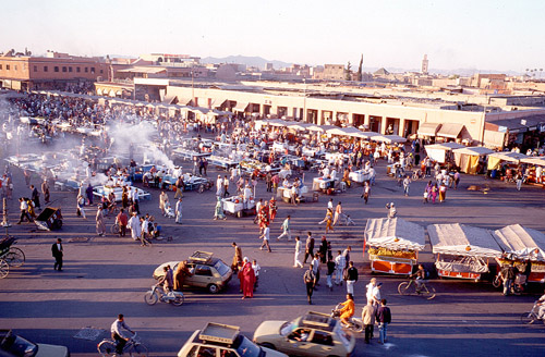 Place Djemmaa-el-Fna, Marrakech