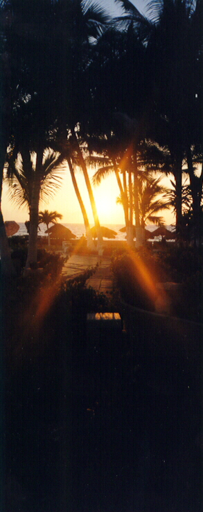 Coucher de Soleil, vu du Bahia del Sol