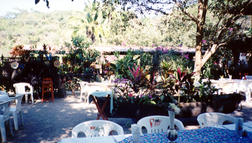 Un petit restaurant en pleine jungle.