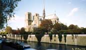 Cathedrale Notre-Dame - La Seine - 31/10/1999