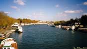 Pont Inena qui le relie le Jardin du Trocadro et la Tour Eiffel - 31/10/1999