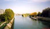 La Seine et Neuilly  droite vu de Pont de Neuilly - 30/10/1999
